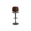 MILIBOO Tabouret De Bar Ajustable Noir Et Noyer BECK - Noyer / Noir 2 MILIBOO Tabouret De Bar Ajustable Noir Et Noyer BECK - Noyer / Noir -France MILIBOO Soldes 2022 59208559 1
