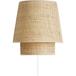 MILIBOO Applique Design En Rabane H25 Cm JUME - Naturel