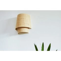 MILIBOO Applique Design En Rabane H25 Cm JUME - Naturel -France MILIBOO Soldes 2022 59471734 3