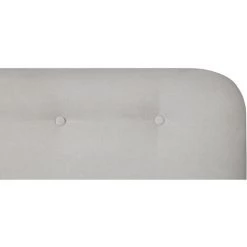 MILIBOO Tête De Lit Capitonnée En Tissu Effet Velours Beige L170 Cm TARA - Beige Naturel Velours -France MILIBOO Soldes 2022 59479595 3