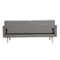 MILIBOO Canapé Convertible Scandinave 3 Places Gris Clair MOORE - Gris Clair -France MILIBOO Soldes 2022 59725605 4