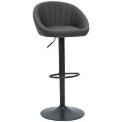 MILIBOO Tabourets De Bar Réglables Design Gris Anthracite (lot De 2) SHERU - Gris Foncé -France MILIBOO Soldes 2022 59728553 3