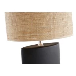 MILIBOO Lampe à Poser Céramique Noir Mat Et Abat-jour Raphia TIGA - Noir Mat 7 MILIBOO Lampe à Poser Céramique Noir Mat Et Abat-jour Raphia TIGA - Noir Mat -France MILIBOO Soldes 2022 59929194 3