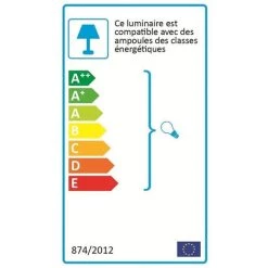 MILIBOO Lampe à Poser En Céramique émaillée Jaune Et Abat-jour écru BERRO - Jaune -France MILIBOO Soldes 2022 59929207 3