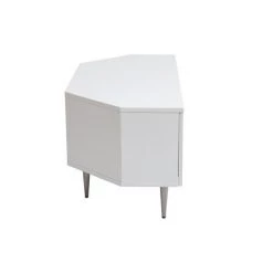 MILIBOO Meuble TV D'angle Design Blanc Mat L100 Cm KAROL - Blanc Laqué Mat 8 MILIBOO Meuble TV D'angle Design Blanc Mat L100 Cm KAROL - Blanc Laqué Mat -France MILIBOO Soldes 2022 60361190 3