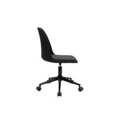 MILIBOO Chaise De Bureau Design En Tissu Gris Foncé FUSE - Gris Foncé -France MILIBOO Soldes 2022 60376477 3