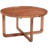 MILIBOO Table Basse Ronde En Acacia Massif D80 HITA - Naturel -France MILIBOO Soldes 2022 60574141 1