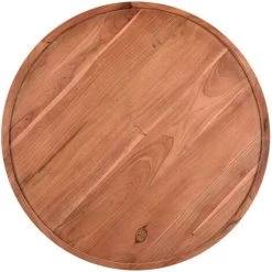 MILIBOO Table Basse Ronde En Acacia Massif D80 HITA - Naturel -France MILIBOO Soldes 2022 60574141 4