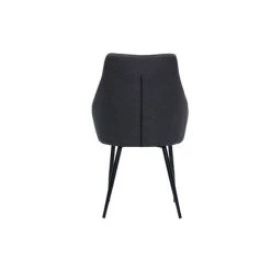 MILIBOO Chaise En Tissu Gris Foncé Et Métal Noir BOOMER - Gris Foncé 9 MILIBOO Chaise En Tissu Gris Foncé Et Métal Noir BOOMER - Gris Foncé -France MILIBOO Soldes 2022 60784805 4