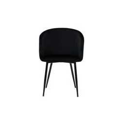 MILIBOO Chaises Design En Velours Noir (lot De 2) VANITY - Noir Velours -France MILIBOO Soldes 2022 60870150 2