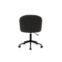 MILIBOO Fauteuil De Bureau En Tissu Gris Foncé VANITY - Gris Foncé -France MILIBOO Soldes 2022 61113396 4