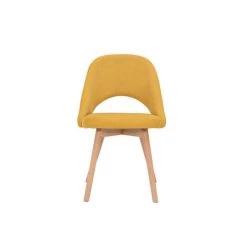 MILIBOO Chaises Scandinaves En Tissu Effet Velours Texturé Jaune Moutarde Et Pieds Hêtre Massif (lot De 2) COSETTE - Jaune Velours 7 MILIBOO Chaises Scandinaves En Tissu Effet Velours Texturé Jaune Moutarde Et Pieds Hêtre Massif (lot De 2) COSETTE - Jaune Velours -France MILIBOO Soldes 2022 61192933 2