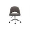 MILIBOO Chaise De Bureau En Tissu Effet Velours Texturé Gris Et Pied Chromé COSETTE - Gris Velours 1 MILIBOO Chaise De Bureau En Tissu Effet Velours Texturé Gris Et Pied Chromé COSETTE - Gris Velours -France MILIBOO Soldes 2022 61192993 1