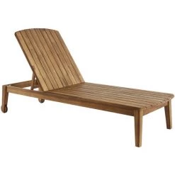 MILIBOO Bains De Soleil En Acacia Massif (lot De 2) CANOPEE - Naturel -France MILIBOO Soldes 2022 62894648 3