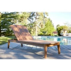 MILIBOO Bains De Soleil En Acacia Massif (lot De 2) CANOPEE - Naturel -France MILIBOO Soldes 2022 62894648 5