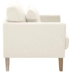 MILIBOO Fauteuil Scandinave Déhoussable Blanc Effet Laine Bouclée OSLO - Blanc 8 MILIBOO Fauteuil Scandinave Déhoussable Blanc Effet Laine Bouclée OSLO - Blanc -France MILIBOO Soldes 2022 63221724 3