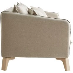 MILIBOO Canapé 3 Places éco-responsable En Tissu Recyclé Naturel FOREST - Naturel 9 MILIBOO Canapé 3 Places éco-responsable En Tissu Recyclé Naturel FOREST - Naturel -France MILIBOO Soldes 2022 63735802 3