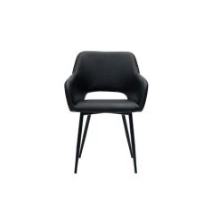 MILIBOO Chaises En Polyuréthane Noir (lot De 2) LAURETTE - Noir -France MILIBOO Soldes 2022 64073668 2
