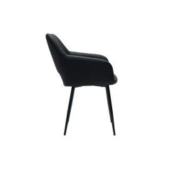 MILIBOO Chaises En Polyuréthane Noir (lot De 2) LAURETTE - Noir -France MILIBOO Soldes 2022 64073668 4