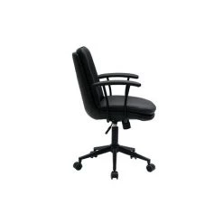 MILIBOO Chaise De Bureau Relevable Noir BRADFORD - Noir -France MILIBOO Soldes 2022 64129239 3