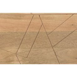 MILIBOO Tête De Lit Gravée En Manguier Massif L165 Cm LINIUM - Naturel -France MILIBOO Soldes 2022 64496018 3