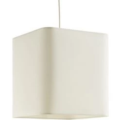 MILIBOO Suspension Vintage Cube Coton écru L28 CUBO - Sable