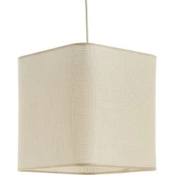 MILIBOO Suspension Vintage Cube Papier Tissé L28 CUBO - Naturel