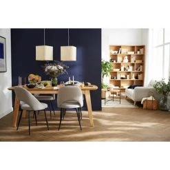 MILIBOO Suspension Vintage Cube Papier Tissé L28 CUBO - Naturel -France MILIBOO Soldes 2022 65600832 4