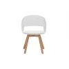 MILIBOO Chaise Scandinave Blanche Et Bois Clair PRISMA - Blanc -France MILIBOO Soldes 2022 65600897 1