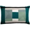 MILIBOO Coussin à Motifs Brodé Bleu 40 X 65 Cm KUBY - Bleu -France MILIBOO Soldes 2022 65600900 1