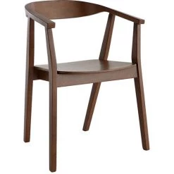 MILIBOO Chaises Scandinaves En Bois Foncé (lot De 2) BAHIA - Noyer -France MILIBOO Soldes 2022 66095106 3