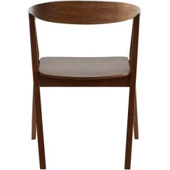 MILIBOO Chaises Scandinaves En Bois Foncé (lot De 2) BAHIA - Noyer -France MILIBOO Soldes 2022 66095106 4