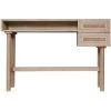 MILIBOO Bureau En Bois Clair Avec Casier Et Tiroirs En Cannage Rotin L120 Cm GALINA - Naturel -France MILIBOO Soldes 2022 67144482 1