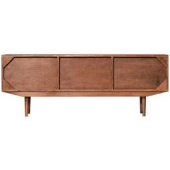 MILIBOO Meuble TV Scandinave 3 Portes L160 Cm SEVEN - Naturel -France MILIBOO Soldes 2022 67144483 4