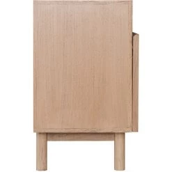 MILIBOO Buffet Vintage En Bois Clair Et Cannage Rotin L160 Cm GALINA - Naturel -France MILIBOO Soldes 2022 67144527 3