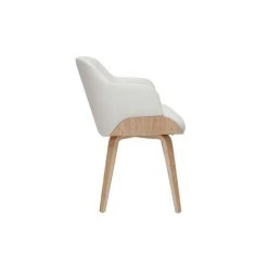 MILIBOO Chaise Design Blanc Et Bois Clair LUCIEN - Bois Clair / Blanc 8 MILIBOO Chaise Design Blanc Et Bois Clair LUCIEN - Bois Clair / Blanc -France MILIBOO Soldes 2022 67144531 3