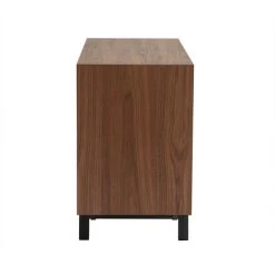 MILIBOO Commode Vintage 3 Tiroirs Noyer Et Métal L81 Cm MANNY - Noyer -France MILIBOO Soldes 2022 67441778 4