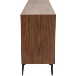 MILIBOO Buffet Design Placage Noyer L180 Cm BLISS - Noyer -France MILIBOO Soldes 2022 67445337 3