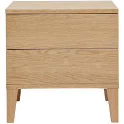MILIBOO Table De Chevet Scandinave Bois Clair FREDDY - Naturel