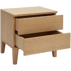 MILIBOO Table De Chevet Scandinave Bois Clair FREDDY - Naturel -France MILIBOO Soldes 2022 67712587 3