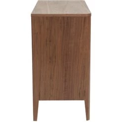 MILIBOO Commode Scandinave 3 Tiroirs BENJA - Noyer -France MILIBOO Soldes 2022 67712602 4