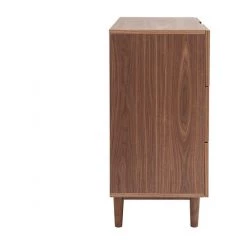 MILIBOO Commode Vintage Noyer 3 Tiroirs L100 Cm ARGAN - Noyer -France MILIBOO Soldes 2022 67712604 4