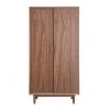 MILIBOO Armoire Vintage Noyer 2 Portes Coulissantes L95 Cm ARGAN - Noyer 1 MILIBOO Armoire Vintage Noyer 2 Portes Coulissantes L95 Cm ARGAN - Noyer -France MILIBOO Soldes 2022 67712892 1