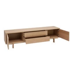 MILIBOO Meuble TV Scandinave Bois Clair L180cm SID - Naturel -France MILIBOO Soldes 2022 67712894 3