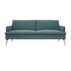MILIBOO Canapé Convertible Scandinave 3 Places Vert STEWART - Vert
