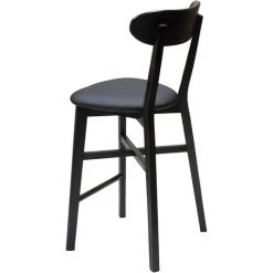 MILIBOO Tabouret De Bar Vintage Noir H65 Cm DOVE - Noir -France MILIBOO Soldes 2022 69017885 4