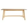 MILIBOO Table à Manger Vintage En Bois Clair L180 Cm KARA - Naturel -France MILIBOO Soldes 2022 69398817 1