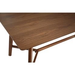MILIBOO Table à Manger Vintage Noyer L180 Cm KARA - Noyer 8 MILIBOO Table à Manger Vintage Noyer L180 Cm KARA - Noyer -France MILIBOO Soldes 2022 69398818 3