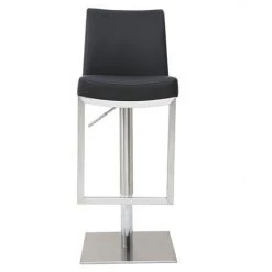 MILIBOO Tabourets De Bar Relevables Noir Et Acier Chromé (lot De 2) KYLE - Noir 7 MILIBOO Tabourets De Bar Relevables Noir Et Acier Chromé (lot De 2) KYLE - Noir -France MILIBOO Soldes 2022 69503359 2