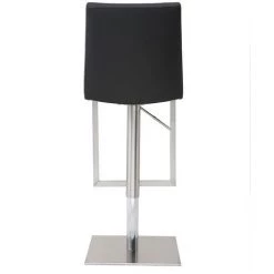 MILIBOO Tabourets De Bar Relevables Noir Et Acier Chromé (lot De 2) KYLE - Noir 9 MILIBOO Tabourets De Bar Relevables Noir Et Acier Chromé (lot De 2) KYLE - Noir -France MILIBOO Soldes 2022 69503359 4